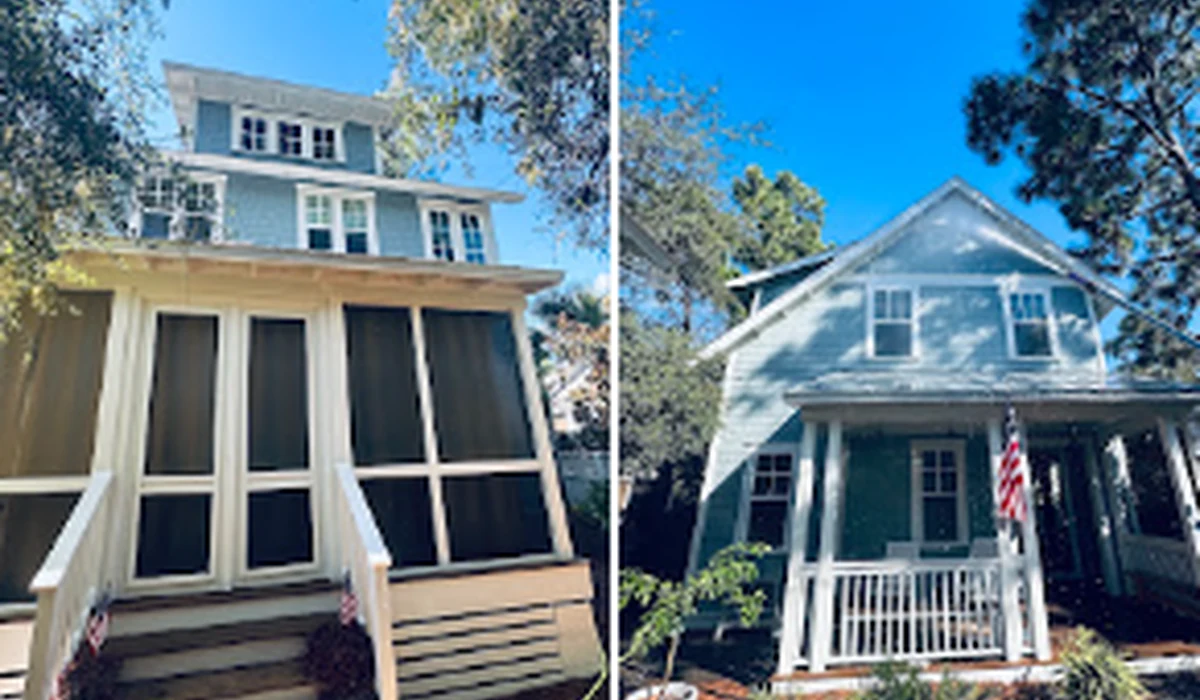 House softwashing